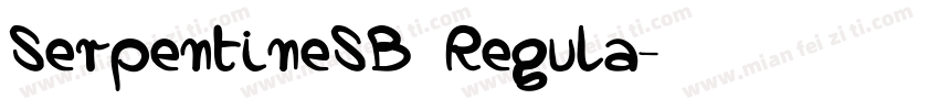 SerpentineSB Regula字体转换